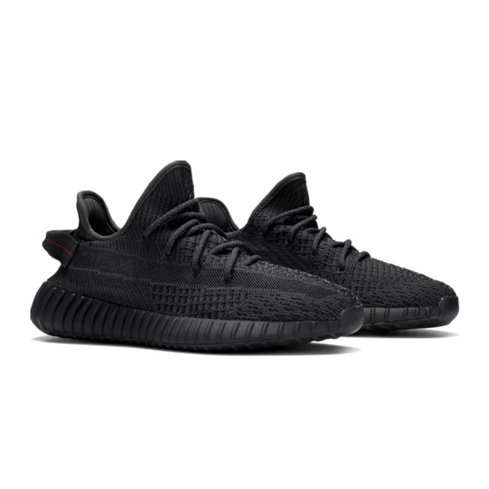 Barely worn YEEZY BOOST 350 V2 'BLACK NON-REFLECTIVE